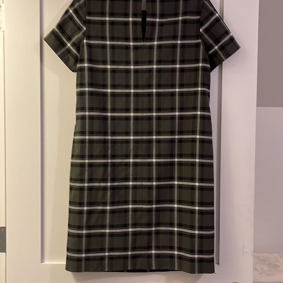 Plaid wool mini dress - Picture 4 of 4